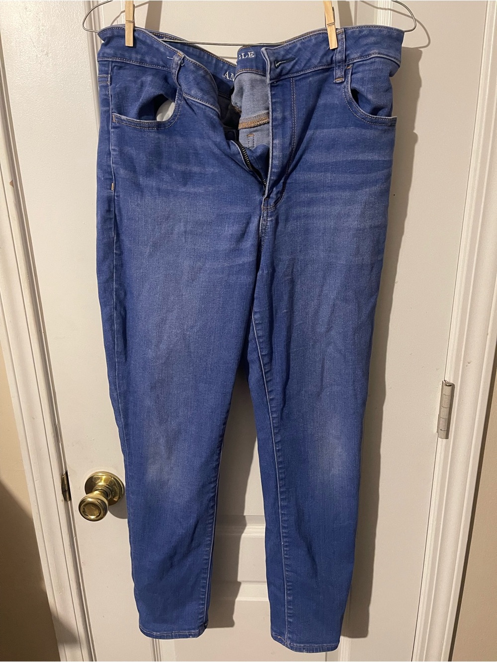 American Eagle Outfitters Blue Skinny Jeans